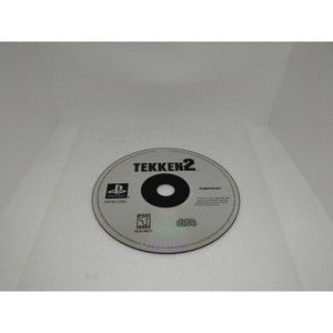 Tekken 2 (Sony PlayStation 1, 1996) Complete in Good Condition Disc ONLY!!